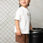 Dash Linen Shorts - Mocha-Clothing-Cracked Soda