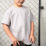 River Detail Back Tee - Cloud