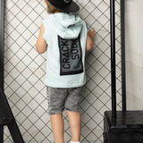 Jet Detailed Tank - Black/Sea Foam