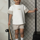 Freddie Detail Sleeve Tee - Cream