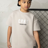 Freddie CRKD Tee - Pebble