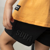 Zayden Essential Short - Black