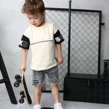 Rhodes Detailed Denim Shorts - Ash