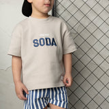 Max Scoop Tee - Pebble