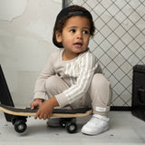 Freddie Crew & Trackpant Set - Pebble