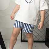 Max Stripe Short - Blue