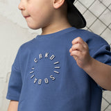 Jacob Scooped Tee - Blue