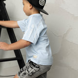 Jax Detailed Denim Short - Ash