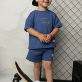 Jacob Tee & Short Set - Blue