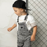 Billie Detailed Overall - Denim Grey