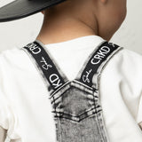 Billie Detailed Overall - Denim Grey