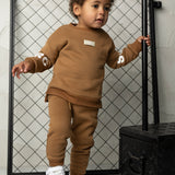 Elias Crew & Pants Set - Maple