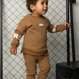Elias Crew & Pants Set - Maple