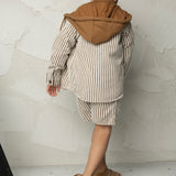 Elias Hooded Jacket - Maple
