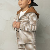 Elias Hooded Jacket - Maple