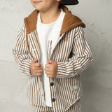 Elias Hooded Jacket - Maple