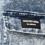 Aiden Denim Vest - Blue