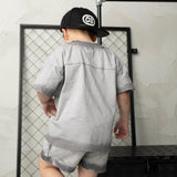 Taylan Detailed Tee - Ash