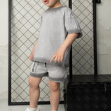 Taylan Detailed Tee - Ash