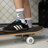 CS Crew Socks 2 Pack - White
