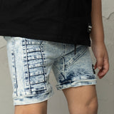 Harrison Detail Short - Blue