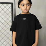 Rafi Structured Tee - Black