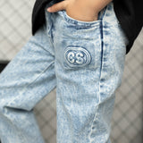 Rafi Straight Leg Jeans - Blue