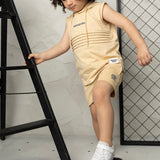 Blade Hooded Tank - Biscuit