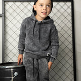 Ares CS Embossed Hoodie - Ash Wash