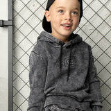 Ares CS Embossed Hoodie - Ash Wash