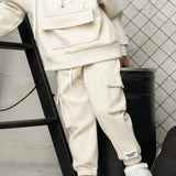 Dolce Sports Trackpants - White Sand