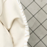 Dolce Sports Hoodie With Zip. White Sand