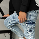 Rafi CS Pocket Jeans - Blue