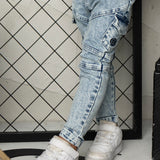 Rafi CS Pocket Jeans - Blue