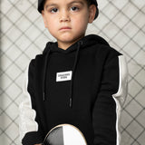Scout Detailed Hoodie Black