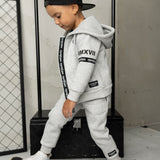 Oaklen Hooded Fleece Jacket - Grey Marl