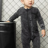 Ares Detailed Romper - Ash Wash
