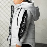 Oaklen Detailed Puffer Jacket - Grey