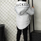 Oaklen Detailed Puffer Jacket - Grey