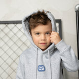 Finn CS Essential Hoodie - Grey Marl