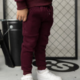 Cody Zip Detail Trackpant - Plum