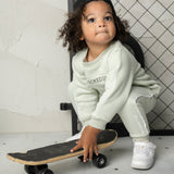 Arlo Crew Set - Pale Aqua