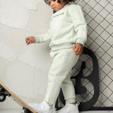 Arlo Crew Set - Pale Aqua