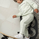 Arlo Crew Set - Pale Aqua