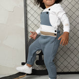 Elio Overall Set - Blue Mirage