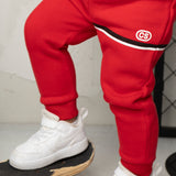 Harlow Crew & Pant Set Red