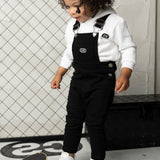 Onyx CS Denim Overalls Black