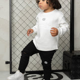 Ridge Sports Scoop Crew - White