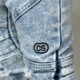Felix CS Detail Jeans - Blue