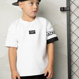 Ridge Structured Tee - White
